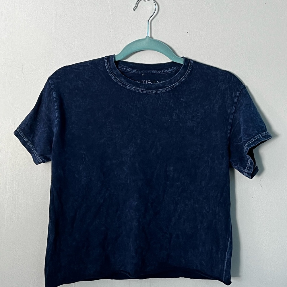 Distressed Blue T-shirt